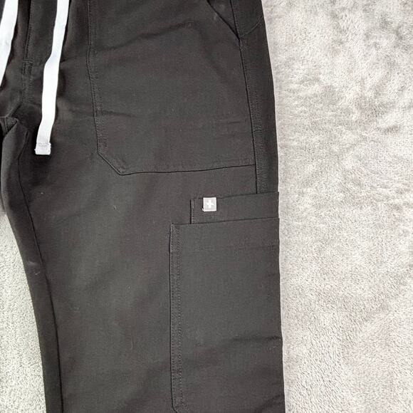 Figs Black Wide Leg Pants - Picture 4 of 11